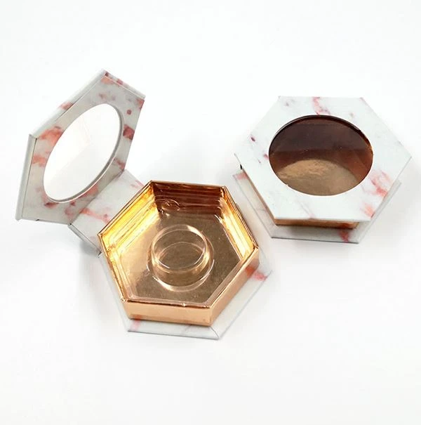 Hexagon Shape Lashes Packing Hexagon Shape Lashes Packing