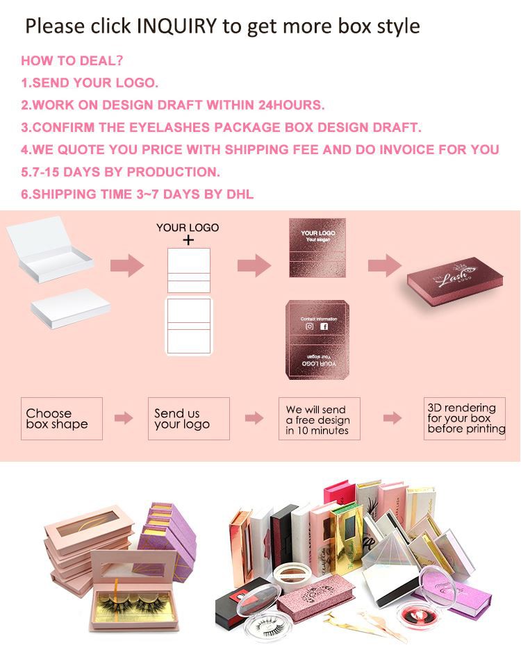 HOW TO CUSTOMIZE LASHES BOX